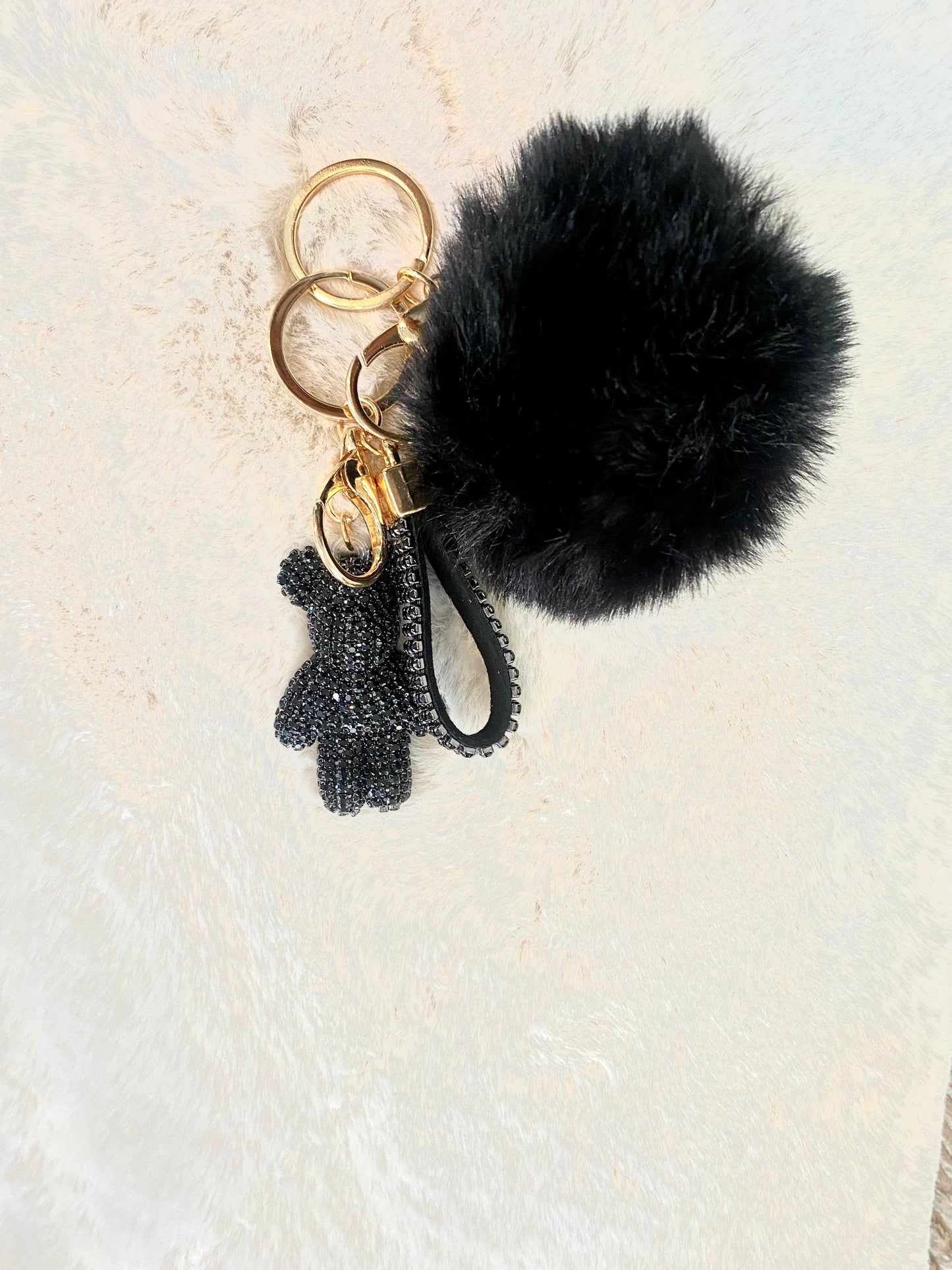 Bling Bear Keychain