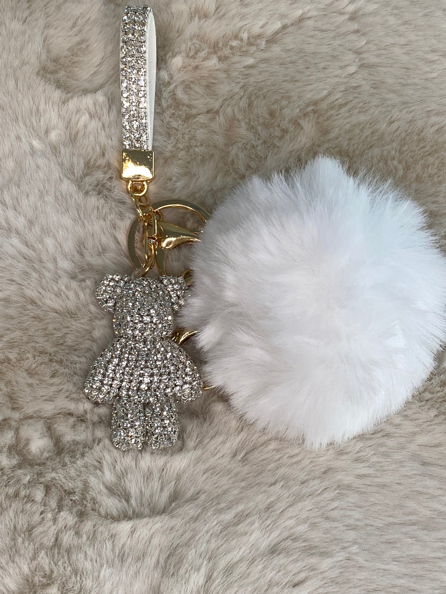 Bling Bear Keychain